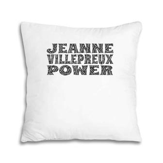 Jeanne Villepreux-Power Art Words Women Scientists Pillow | Mazezy