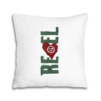 Johnny Gargano Rebel Graphic Tank Top Pillow | Mazezy