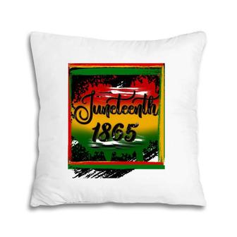 Juneteenth Drippy Juneteenth Celebrate Independence Day Pillow | Mazezy