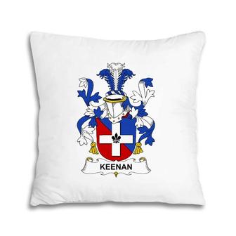 Keenan Coat Of Arms - Family Crest Pillow | Mazezy