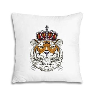 King Bengal Tiger Birthday Outfit For Tiger Lovers Costume Pillow | Mazezy