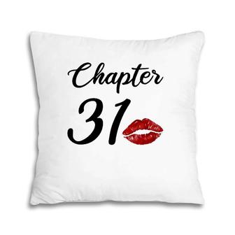 Lips Birthday Outfits Chapter 31 Awesome Since 1990 Ver2 Pillow | Mazezy