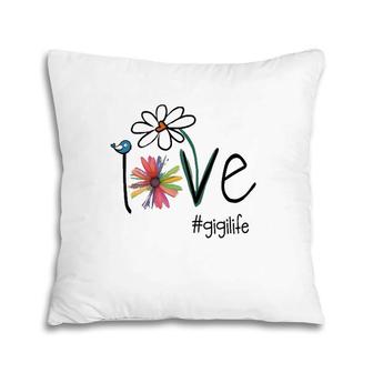 Love Gigi Life - Art Flower Pillow | Mazezy