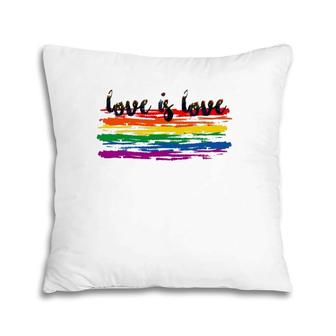 Love Is Love Gay Pride Parade 2021 Ver2 Pillow | Mazezy