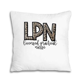 Lpn Licensed Practical Nurse Cute Nurse Pillow | Mazezy