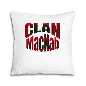 Macnab Clan Kilt Tartan Namesake Scotland Pillow | Mazezy