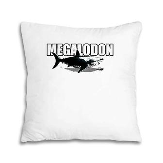 Megalodon King Of The Ocean Pillow | Mazezy
