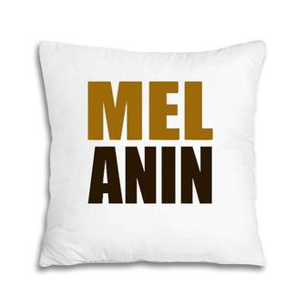 Melanin - Black Pride - Black Owned Business Pillow | Mazezy