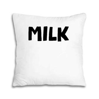 Milk And Cookies Couples Matching Halloween Easy Costume Pillow | Mazezy