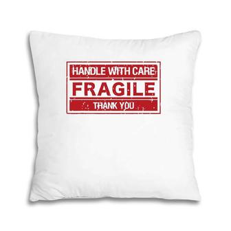 Millennial Fragile Funny Millennial Costume I'm Offended Pillow | Mazezy