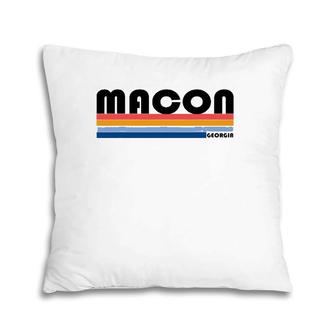 Modern Take On A Retro Style Macon Ga Pillow | Mazezy