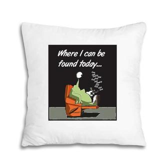 Monster In Favorite Chair Tv Remote Pillow | Mazezy