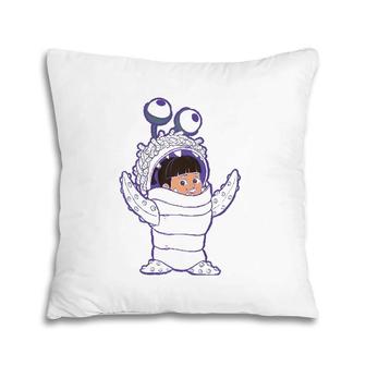 Monsters Inc Boo Pink Premium Pillow | Mazezy