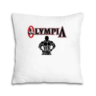 Mr Olympia For Men Women Fitness Bodybuilding Pillow | Mazezy AU