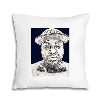 Mr Wallace Merchandise Grumpy Man Pillow | Mazezy