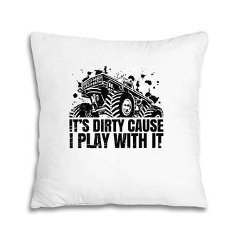 Mud Bogging Mens 4X4 Off Road Gifts For Mud Racing Pillow | Mazezy