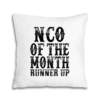 Nco Of The Month Runner Up Pillow | Mazezy