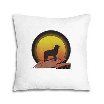 Newfoundland Gift Idea Dog Lover Pillow | Mazezy