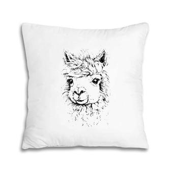 No Prob Llama Funny Gift No Drama Alpaca Lamacorn Pillow | Mazezy