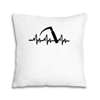 Nurse Anesthetist Crna Gift Ekg Laryngoscope Heartbeat Pulse Pillow | Mazezy