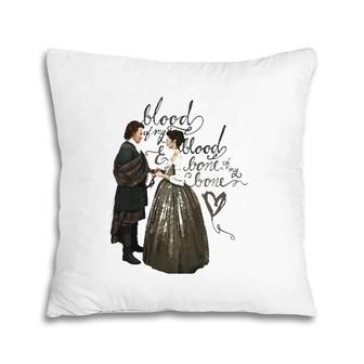 Outlander Blood Of My Blood Illustration Pillow | Mazezy
