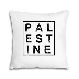 Palestine Distressed Halloween Christmas Funny Cool Pillow | Mazezy
