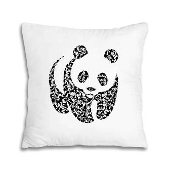 Panda Bear World Wildlife All Animal Protection Gift Raglan Baseball Tee Pillow | Mazezy