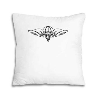 Parachute Rigger Badge - Us Army Pillow | Mazezy
