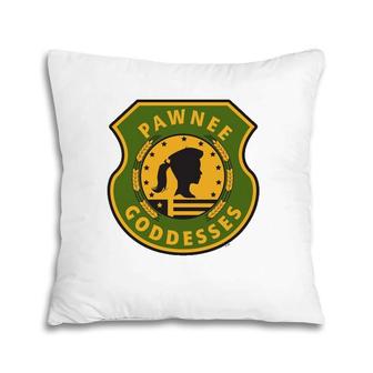 Parks & Recreation Pawnee Goddesses Sitcom Pillow | Mazezy