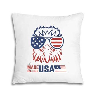 Patriotic Eagle Pride Merica America American Flag Pillow | Mazezy