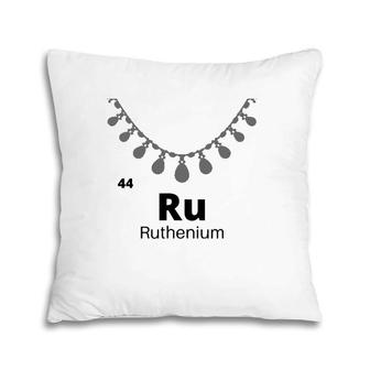 Periodic Table Of Elements Ruthenium Ruth Science Pillow