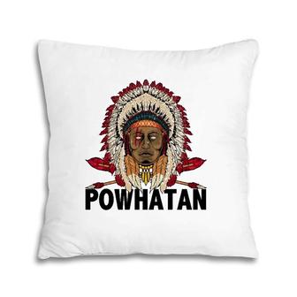 Powhatan Tribe Native American Powhatan Heritage Related Pillow | Mazezy
