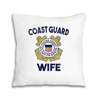 Proud Us Coast Guard Wife Military Pride Tank Top Pillow | Mazezy
