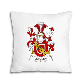 Quigley Coat Of Arms - Family Crest Pillow | Mazezy