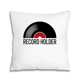 Record Holder Vinyl Record Pillow | Mazezy