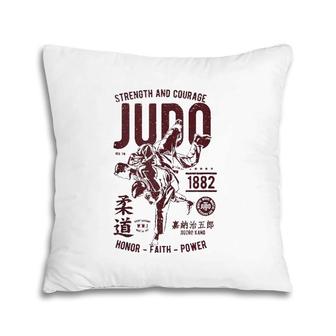 Retro Judovintage Judo Pillow | Mazezy