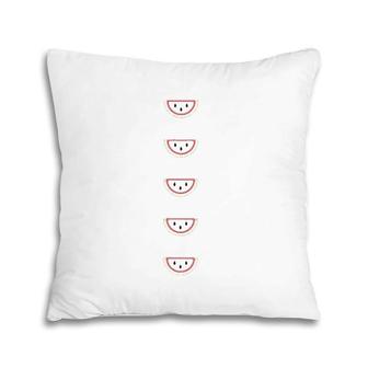 Retro Watermelons Cool Gift Pillow | Mazezy
