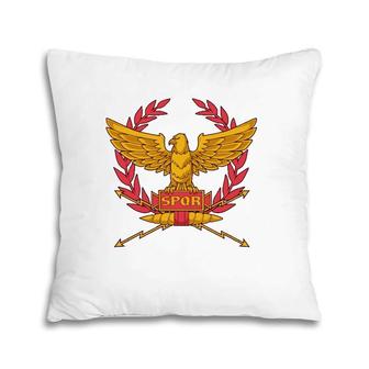 Roman Standard - Spqr Military Pillow | Mazezy