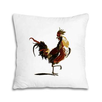 Rooster Backyard Chicken Farmer Rooster Pillow | Mazezy