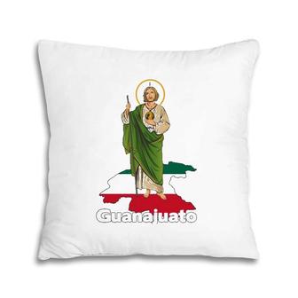 San Judas Tadeo With Guanajuato Mexico Pullover Pillow | Mazezy