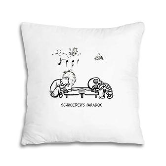 Schroeder's Paradox Piano Playing Pillow | Mazezy