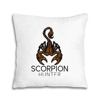 Scorpion Hunter Outdoor Hunting Mens Gift Pillow