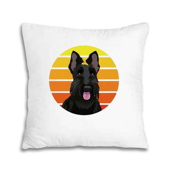 Scottish Terrier Dog Lover Gift Pillow