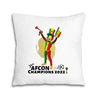 Senegal Afcon Champions 2022 Senegal Jersey Soccer 2022 Gift Pillow | Mazezy