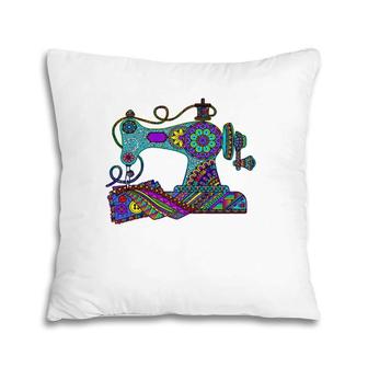 Sewing S Quilting S Sewing Machine Premium Pillow | Mazezy