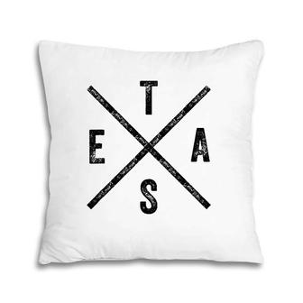 Simple Texas Big X Pride Of Texas Pillow | Mazezy