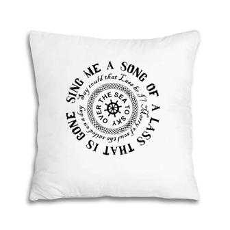 Sing Me A Song Skye Boat Lyrics Outlander Book Series Pullover Pillow | Mazezy