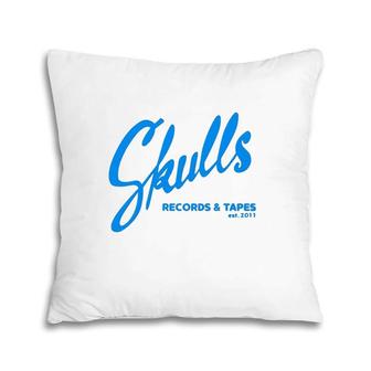 Skulls Records And Tapes Est 2011 Gift Pillow | Mazezy