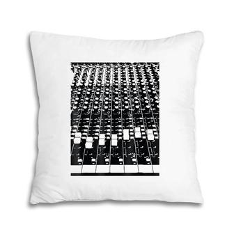 Sound Engineer Designer Dj Music Producer Mix Board Pillow | Mazezy