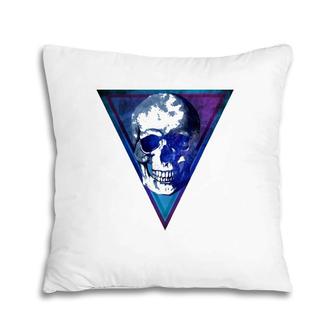 Space Skull Triangle Gift Pillow | Mazezy